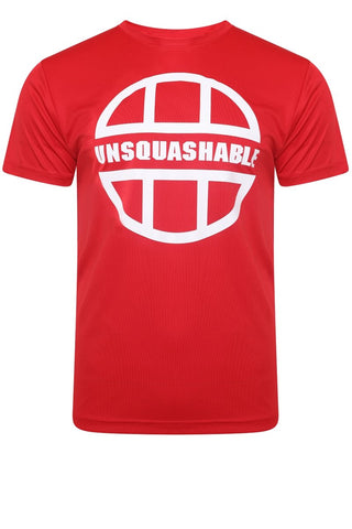 UNSQUASHABLE Training Performance T-Shirt - Red