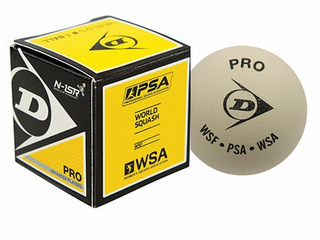 Dunlop Revelation Pro (White) Squash Ball - 1 Dozen Box